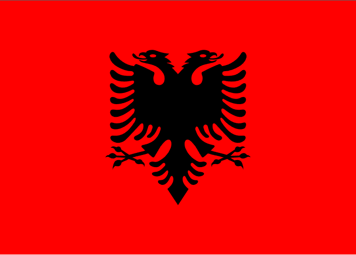 Albanian flag